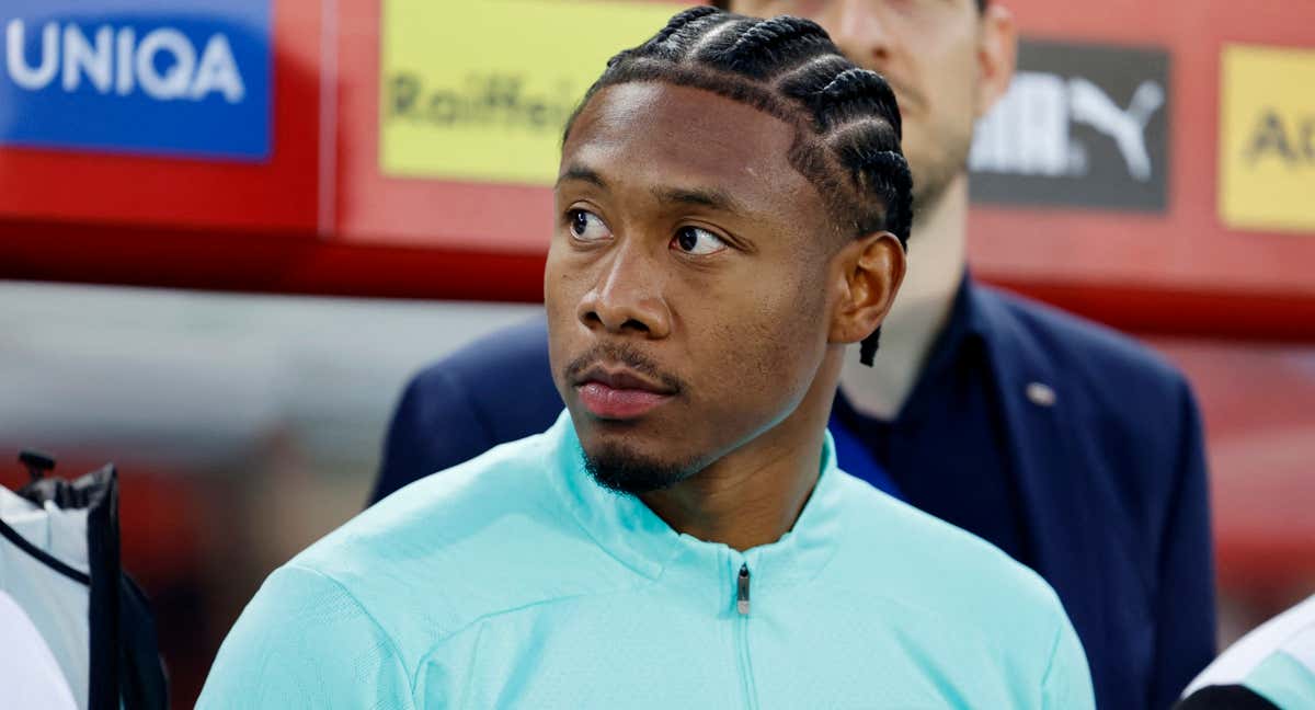 David Alaba en esta Eurocopa 2024 /Reuters