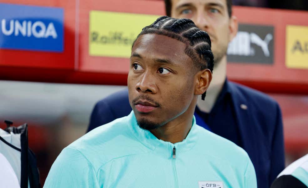 Por qué Alaba no juega con Austria en la Eurocopa 2024