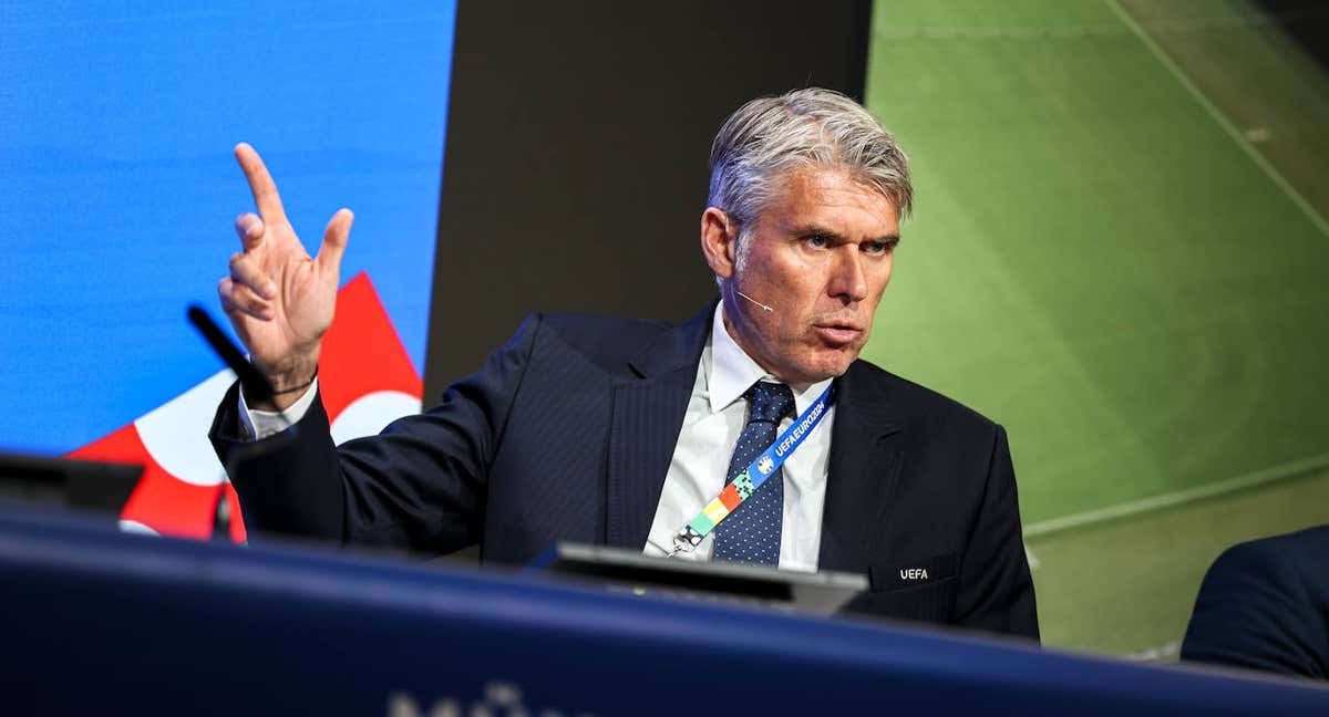 Roberto Rosetti, jefe de los colegiados de UEFA. /Jasmin Walter | Getty Images