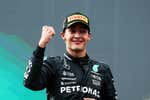 George Russell olió sangre antes de su segunda victoria: «Norris y Verstappen iban a por todas en su lucha, siempre sueñas...»
