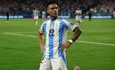 Una Argentina a medio gas sin Messi consigue el pleno de victorias en la Copa América gracias a un gran Lautaro