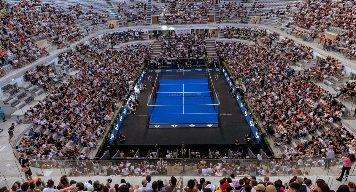 Pista de Padel en el Padel Tour