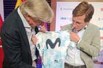Movistar presenta su nuevo maillot para La Vuelta: será blanco y tendrá muchos detalles