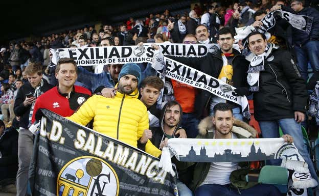 Aficionados de Unionistas y de la UD Salamanca.