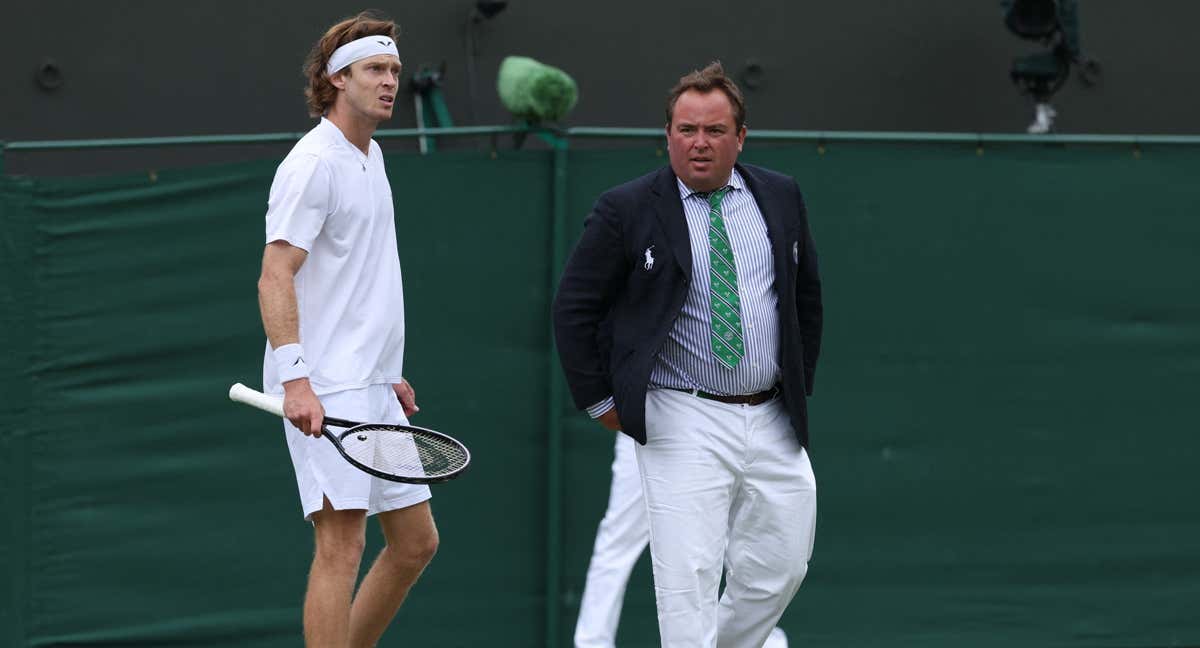 Rublev en Wimbledon /Reuters