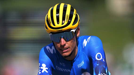 Enric Mas, ciclista de Movistar. /Getty