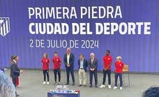 La Ciudad del Deporte del Atlético pone su primera piedra: “Para que los Kokes del futuro se formen en las puertas del Metropolitano”