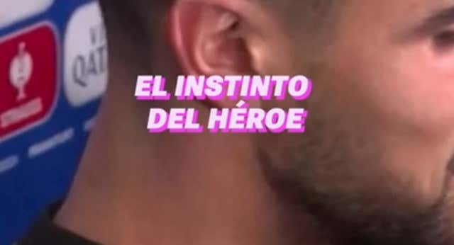 Diogo Costa habló en zona mixta tras protagonizar una tanda de penaltis histórica con pleno de paradas.
