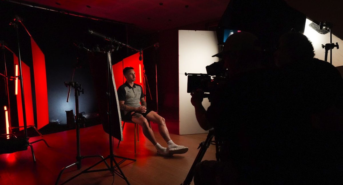 Aleix García, en una entrevista con Netflix.