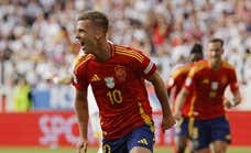 Dani Olmo, MVP, resume el sentir de España: «Estoy reventado»