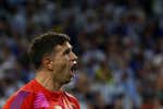 Lo del 'Dibu' Martínez no es sólo baile: «Me tiro 500 veces por día en el entrenamiento»