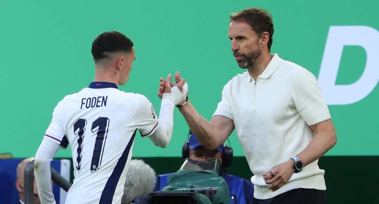 Foden no ha encontrado su sitio en la Eurocopa.
