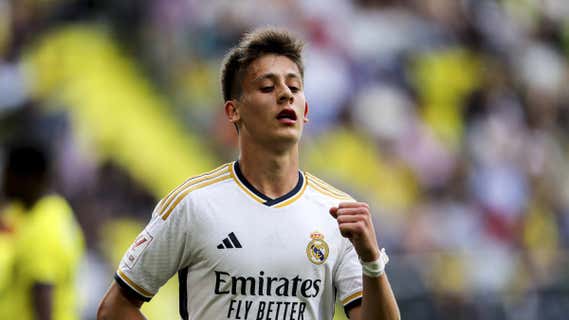 Arda Güler, con el Real Madrid./EP