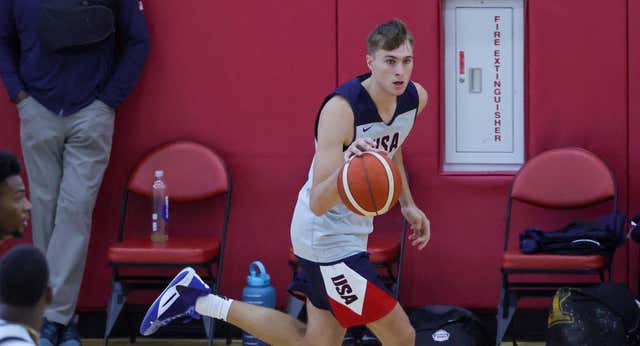 Cooper Flagg, el jugador de instituto que destaca entre el Dream Team de LeBron, Curry y Durant