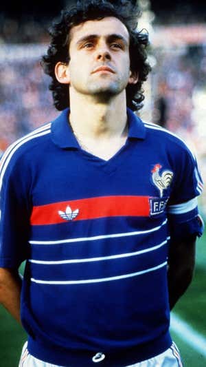 Platini, el líder de aquella Francia 'española'.