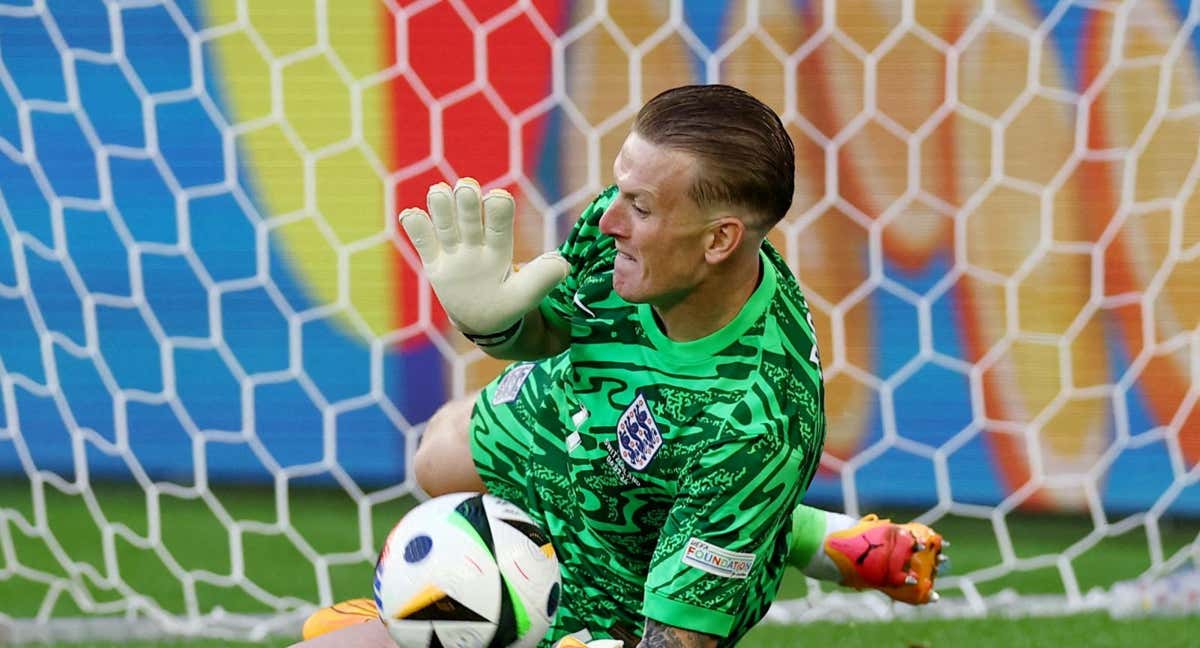 Jordan Pickford, el protagonista de la tanda.