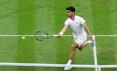 Alcaraz - Tommy Paul: a qué hora empieza y dónde ver en directo el partido de Wimbledon 2024