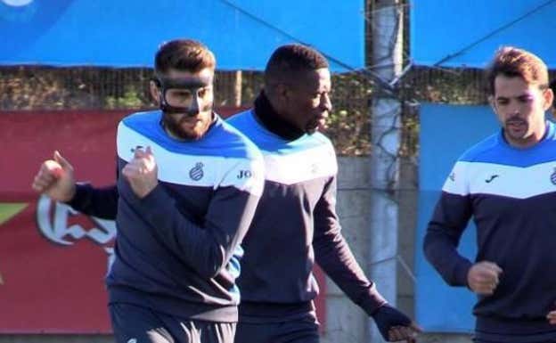 David López, en su época en el Espanyol.  RCD Espanyol