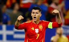 Cuántos goles lleva Morata con la Selección española