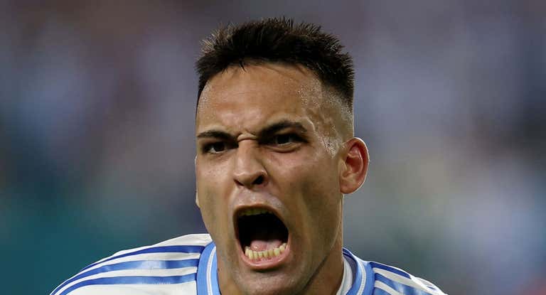 El argentino Lautaro Martínez, máximo goleador de la Copa América 2024 sin ser siempre titular.