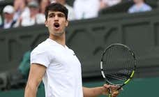 Carlos Alcaraz mete la directa hasta la final de Wimbledon