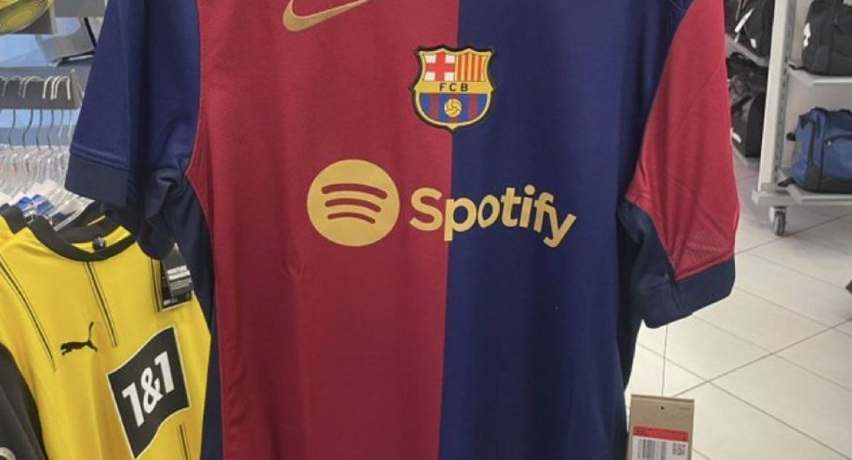Imágenes filtradas sobre la nueva equipación del Barça.