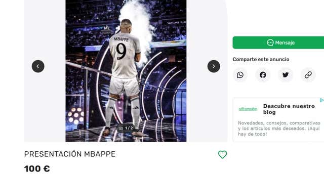Locura por la presentación de Mbappé: las entradas gratis se revenden a 50 euros