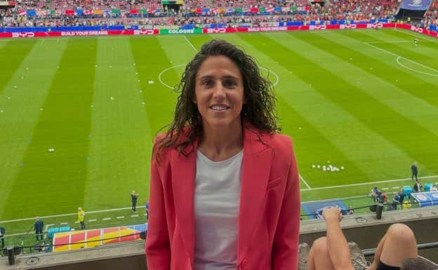 Vero Boquete antes de un partido.  INSTAGRAM