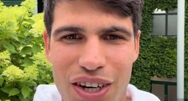 Alcaraz manda un mensaje ilusionante antes de enfrentarse a Djokovic en la final de Wimbledon