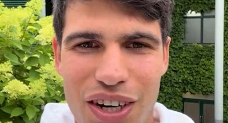 Alcaraz manda un mensaje ilusionante antes de enfrentarse a Djokovic en la final de Wimbledon