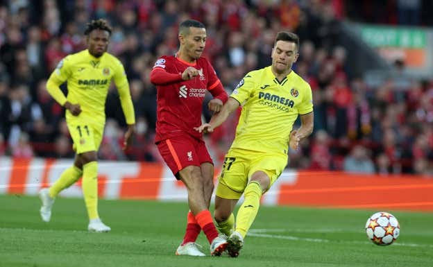 El Liverpool fue el último equipo de la carrera de Thiago.  REUTERS