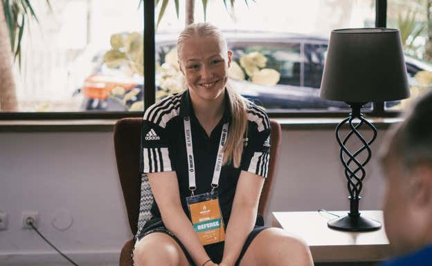 Sofia Steffner, árbitra sueca.