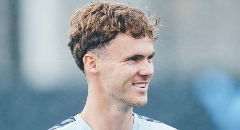 Williot Swedberg, en un entrenamiento del Celta.