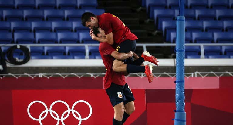 España en fútbol de los Juegos Olímpicos.
