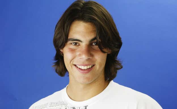 Rafael Nadal, fotografiado unas semanas antes de los Juegos de Atenas 2004.  Getty