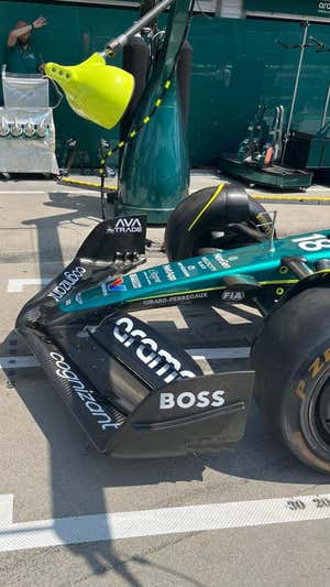 El nuevo alerón de Aston Martin. RELEVO