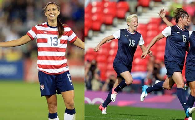 Equipaciones selecciones femeninas.  RELEVO