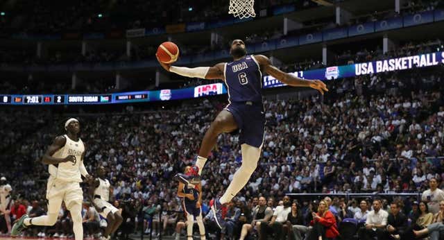 Un LeBron James que «ya no es el mismo que hace unos años» evita una sorpresa histórica de Sudán del Sur