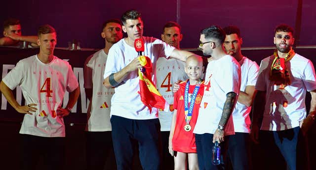 Los sueños de María, la estrella en la celebración de la Euro: «Messi siempre fue un referente; le pegaban patadas y se levantaba»