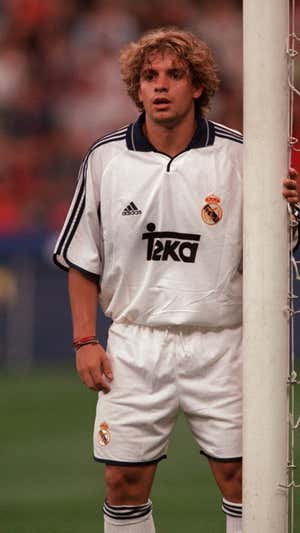 Rivera, con el Real Madrid.  GETTY