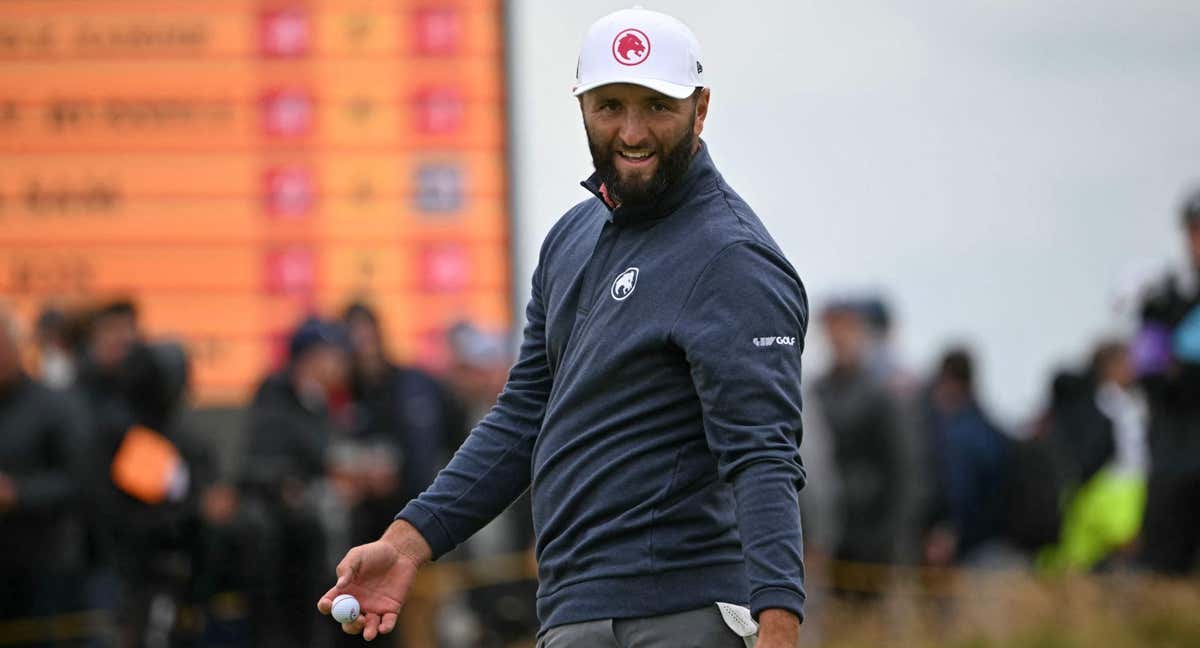 Jon Rahm, en Royal Troon./ EFE