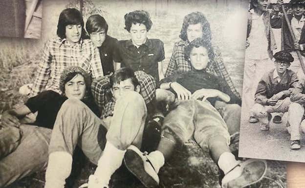 Luis de la Fuente, de joven en Haro.  Ayuntamiento de Haro