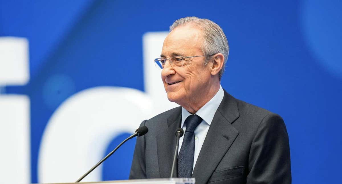 Florentino Pérez, con el Real Madrid./REAL MADRID