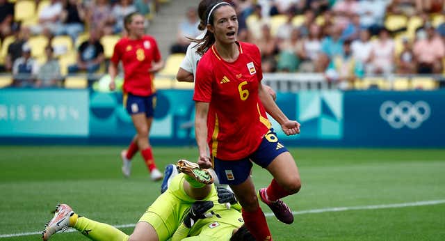 Aitana Bonmatí tacha otro hito de la lista: la primera jugadora española en marcar en los Juegos Olímpicos