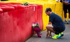 Un ramo de flores hace el silencio en Spa