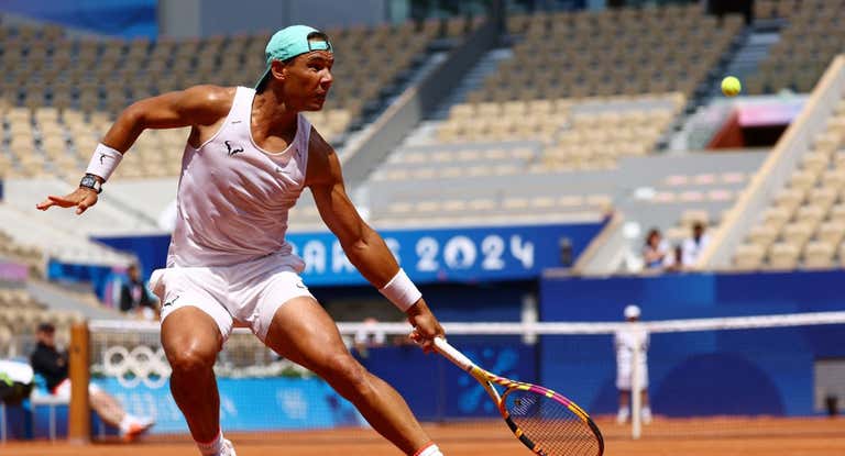 Rafael Nadal quiere ponerle un broche de oro a su gran carrera en los Juegos Olímpicos de París 2024.