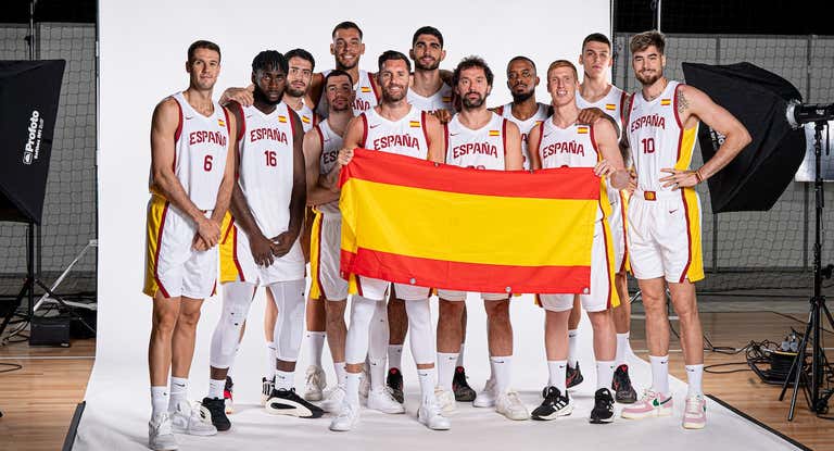 Selección española de baloncesto.