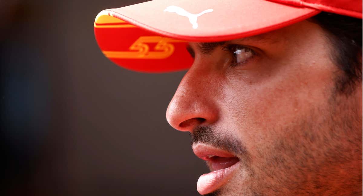 Carlos Sainz, en Spa./REUTERS