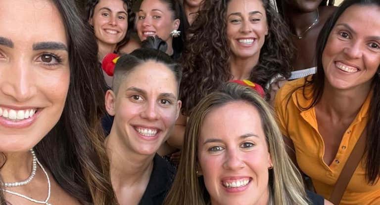 Las Guerreras, en su visita a Oporto.