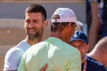 Novak Djokovic mira a Rafael Nadal y ya sabe lo que le espera: «Jugar aquí con él es una final»